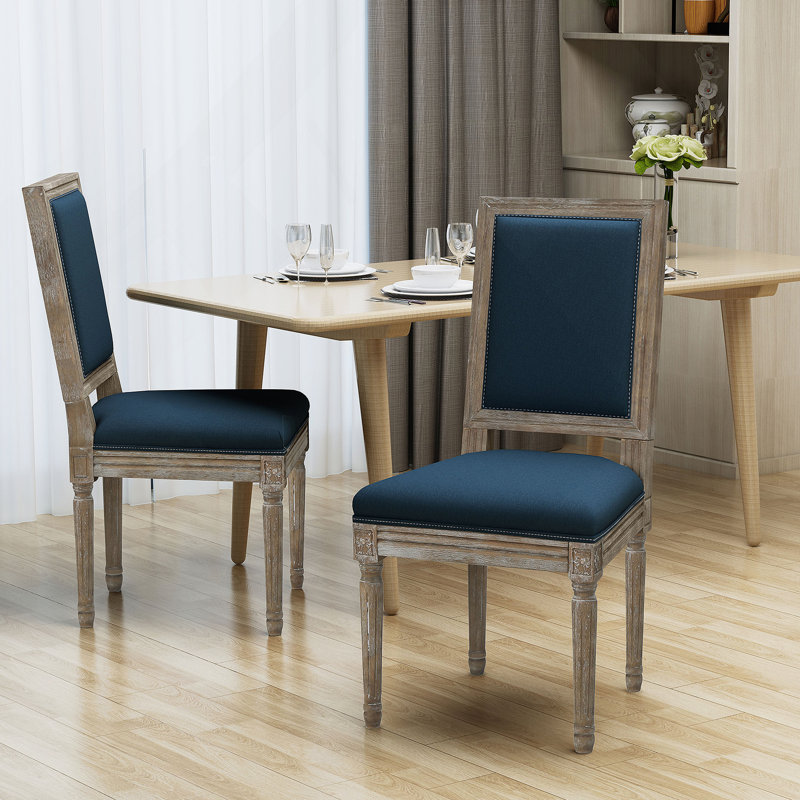 Chaise en tissu