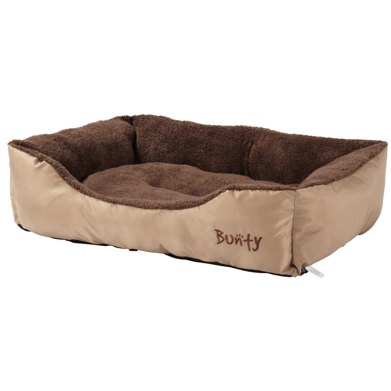 Bacup Polyester Pet Bed, Cream, Medium (61 cm L x 48 cm W)