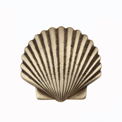 Small Scallop Cabinet Knob