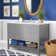 Krish 48'' Single Bathroom Vanity with Engineered Marble Top