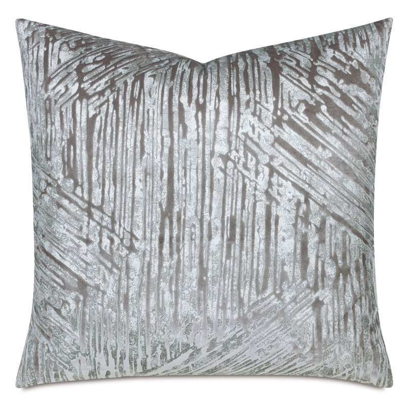 Gala Metal Decorative Pillow, Square 22"