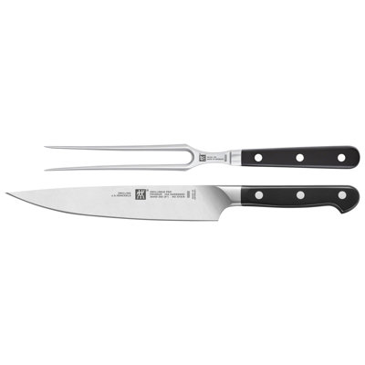 Ensemble de 2 couteaux à découper et fourchettes Zwilling Pro