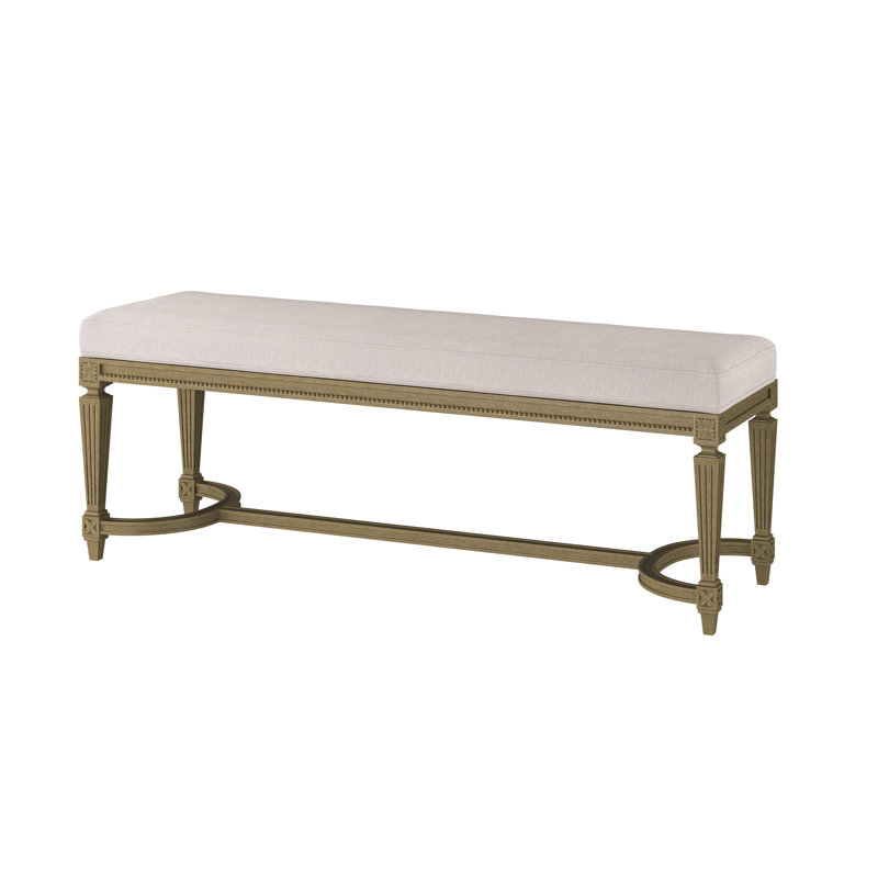 Banc de rangement Grant, Dune, Lin Queen Bey (tissu performance) 1358-92