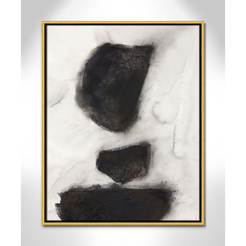 Impression Elegant Contrast II par Casa Fine Arts, Or, H 29,5 po x l 23,5 po