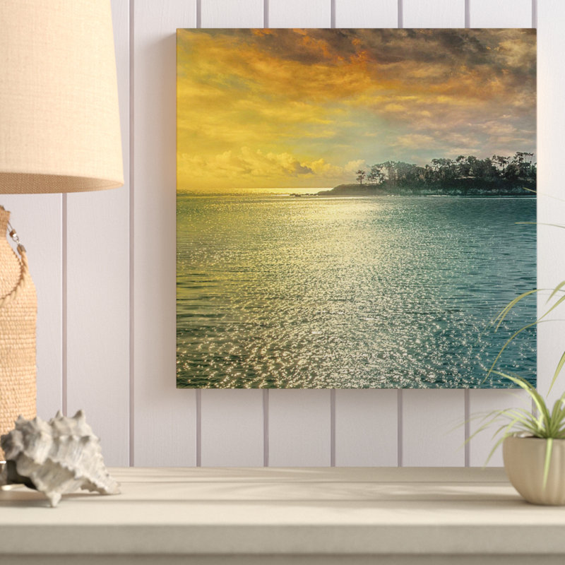 «Mystic Island», reproduction de photo, H 18 po x l 30 po x P 1 po, Toile tendue