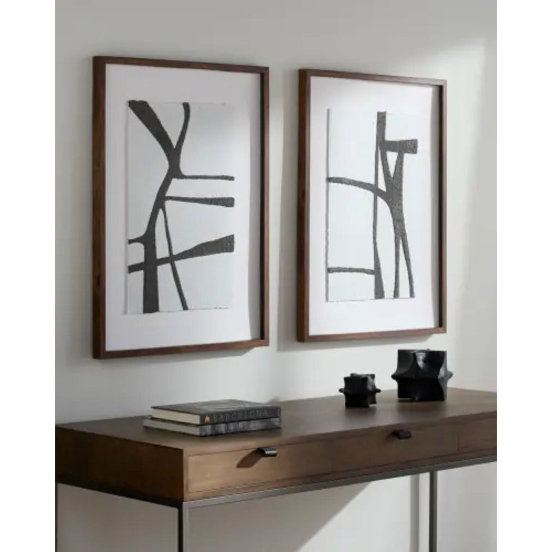 Arielis Wall Art, Dark Brown