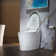 One Piece Smart Bidet Toilet with Auto Open/Close,Foot Kick Sensor Open&Fush,Auto Flush,Heated Seat