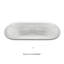 New Yorker 7 DoloMatte 72" x 36" Soaking Solid Surface Bathtub with 121-Degree Backrest Angle-5803624