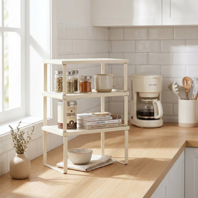 Organisateur de cuisine multi-couches empilable