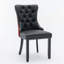 Chaise rembourrée en polyuréthane et velours-232385335
