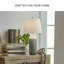 Lampe de table en céramique Frohman
