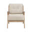 Chaise d'appoint moderne avec dossier capitonné 1pc-478016113