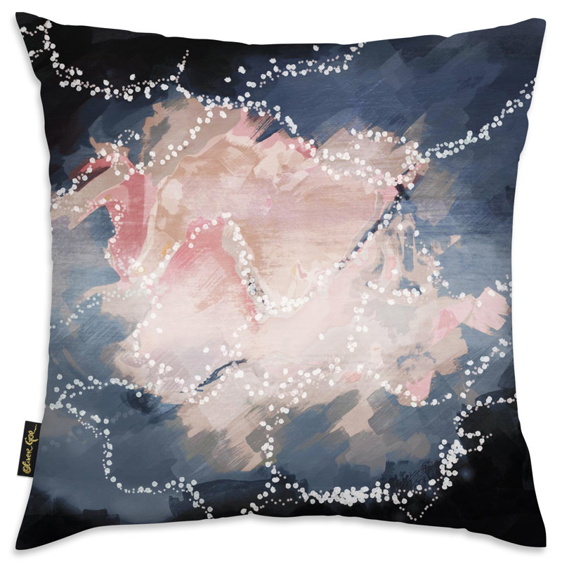 Bryant Velvet Throw Pillow, 14" H x 20" W x 1" D