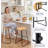 Korella Solid Wood 24" Bar Stool With Metal Frame-505747126