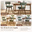 Tabouret de bar pivotant rembourré avec structure en bois massif et repose-pieds plaqué or-129235216