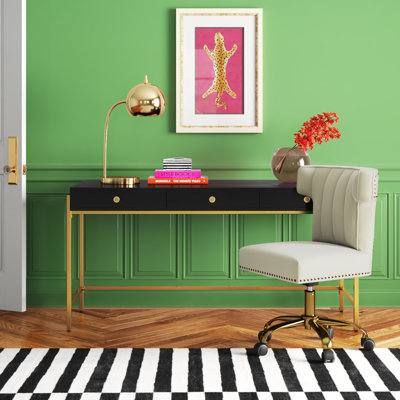 Glorieta Metal Base Writing Desk