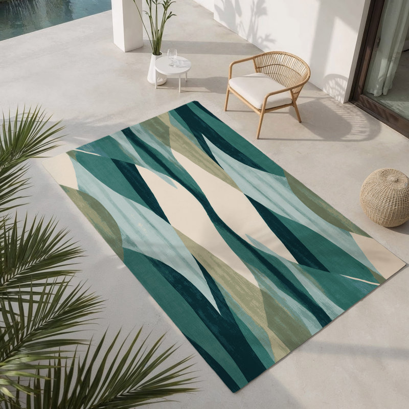 Tapis intérieur et extérieur Cosmic, Rectangle 1 pi 6 po x 2 pi 6 po