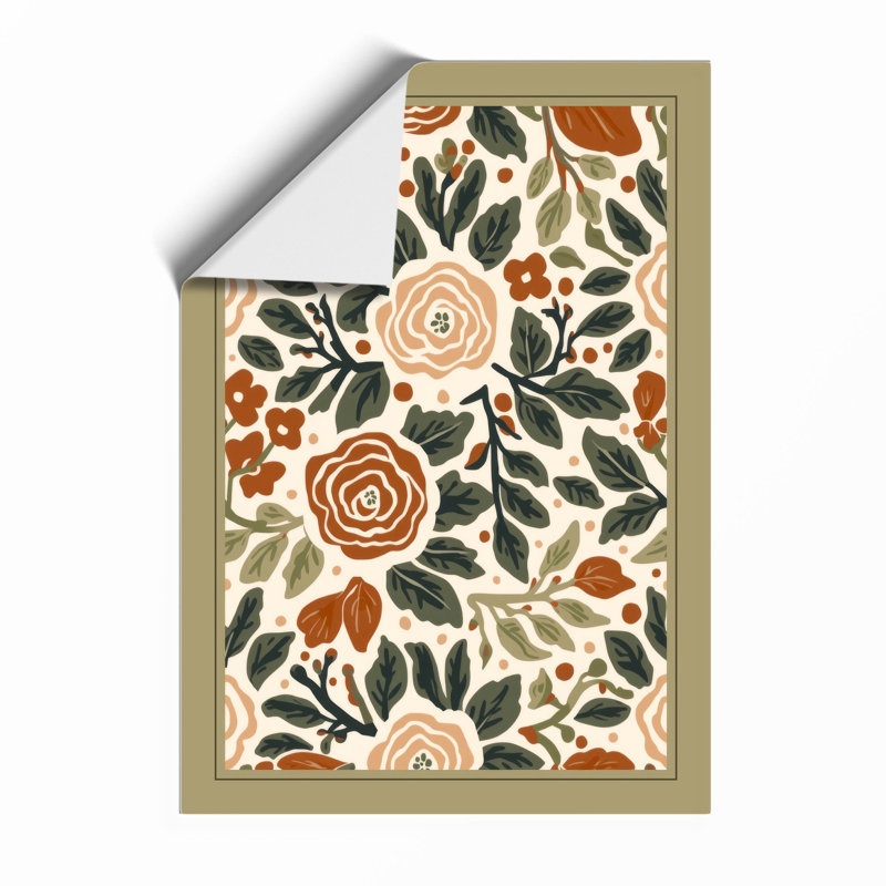 Rhythms Botanical - Framed Print, Unframed, A1 - 84.1 x 59.4 cm