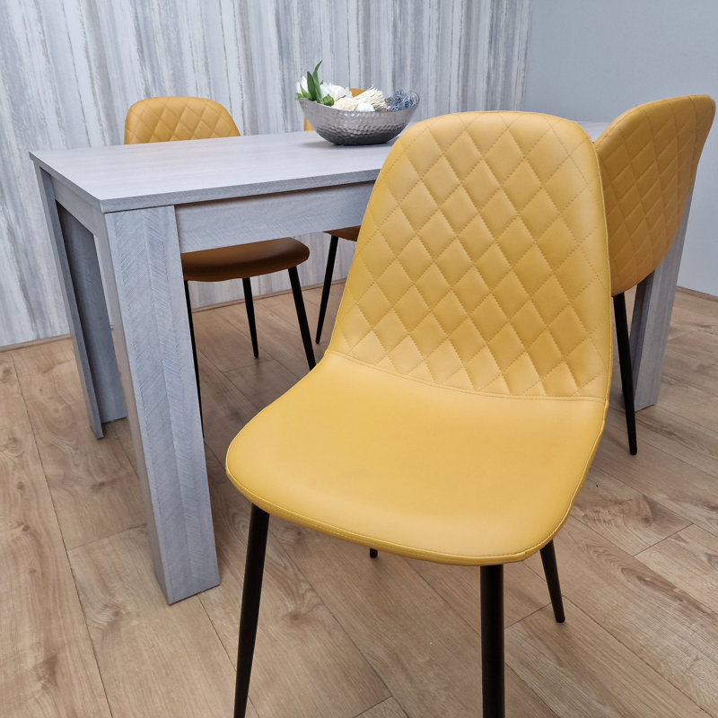 Burdge 4 - Person Dining Set, H75 x L117 x W77cm