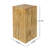 , End Table, Wood-Like Distressed Finish, 27.01-Inch High, Natural Color Pattern, Indoor Outdoor Decor Arrangements 27.01" Height, Hue Scheme, Functional For-1807092379-1807092373