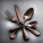 Vintage 7 Piece Stainless Steel Hostess Set-25882801