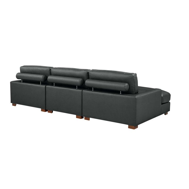 Antravian 127.5'' Square Arm Sofa