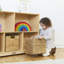 Armoire de rangement mobile à 5 compartiments ECR4Kids-20476481-107408701