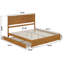  Lit plateforme avec pied de lit et gigogne Ronan-1882592229-1882592255