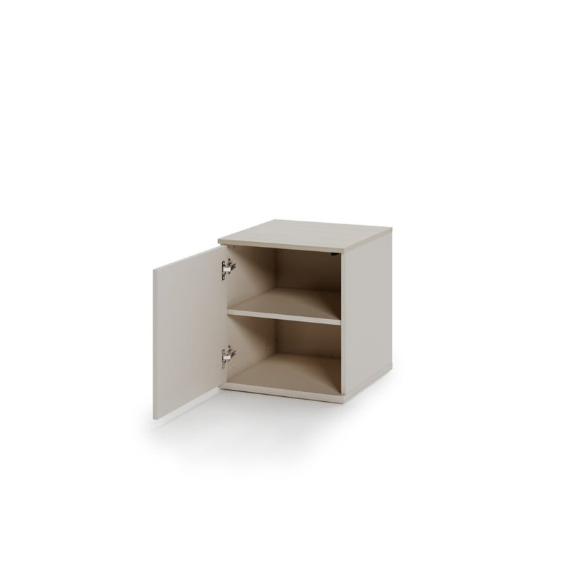 46cm W Manufactured Wood Bedside Table