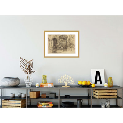 Two Doorways by James McNeill Whistler -Framed Giclee Print