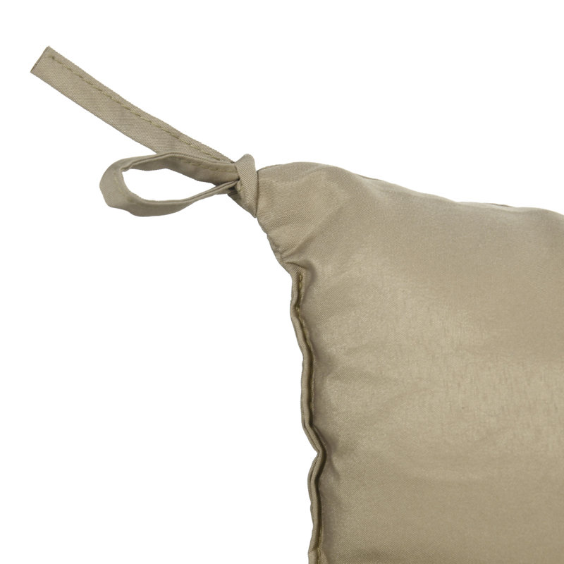 Coussins de rechange pour balançoire d'extérieur 3 places, Kaki, L 59 po x P 19,3 po