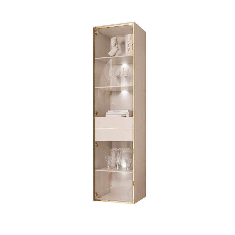 Aurora Display with LED Lighting, Cashmere