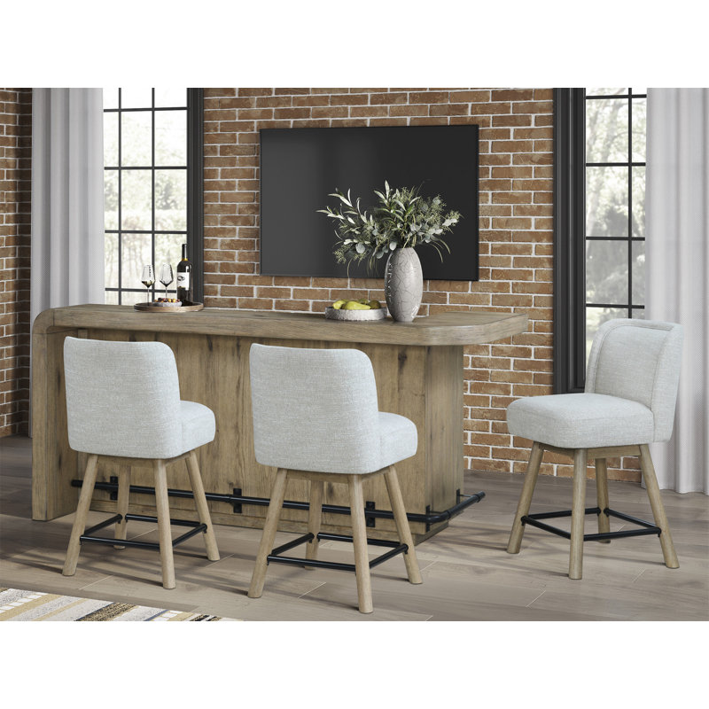 Tabouret pivotant à hauteur de comptoir (chaises de salle à manger uniquement)