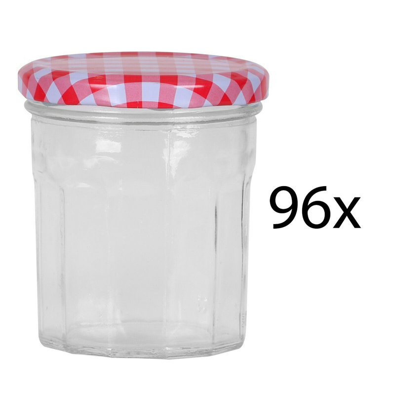 Glass Preserving Jars - Set of 6