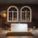 67" x 32" Freestanding Soaking Acrylic Rectangular Bathtub with Reversible Drain