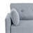 Serta Bronx 66.93" Tufted Back Stationary Sofa
