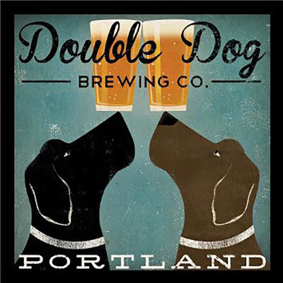 " Double Dog Brewing Company Portland " by Ryan Fowler