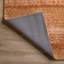 Tapis rayé rouille-475811534