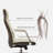 Modern Home Office Desk & Chair Set – Goldie Standing Desk & Ergonomic Chair With Headrest