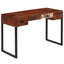 Bureau standard vidaXL brun en bois d'acacia massif rectangulaire-1618840723