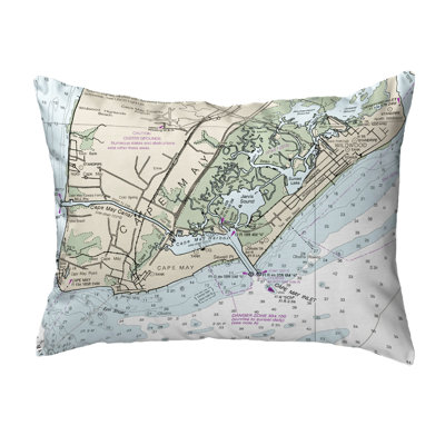 Coussin décoratif d'extérieur Cape May, NJ