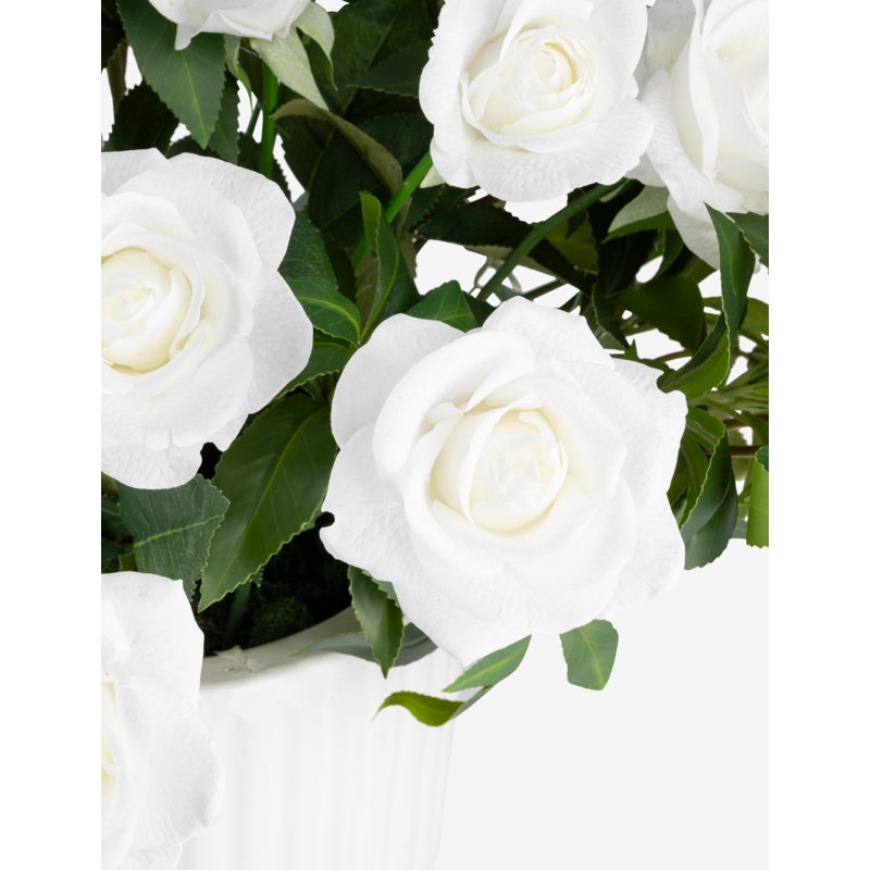 Lucienne Realtouch Rosebush Arrangement