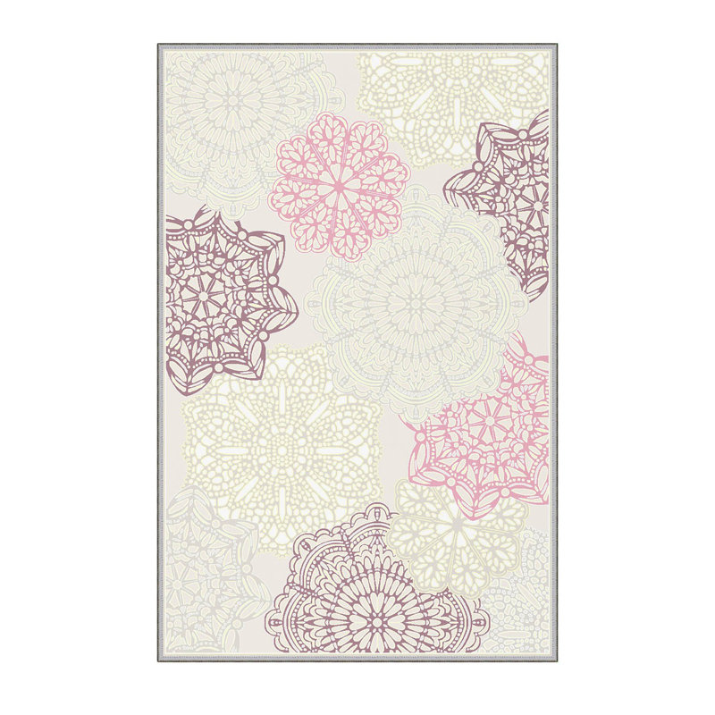 Premium 3D Printed Carpet, 4.6 x 7.2 Feet, 100% Polyester, 0.3 Inches Pile Height | Antibacterial, Non-Slip Underside, Machine Washable | Perfect for Living Room, Bedroom, and Kids' Play Areas, Durable & Stylish