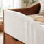 Premium Upholstered Daybed Frame with 2 Storage Drawers, Safety Guardrail & Padded Shelf - Space-Saving Kids Bed-130819499-130819498