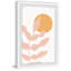 Pink Fern Leaf by Marmont Hill - Single Picture Frame Print-853119787
