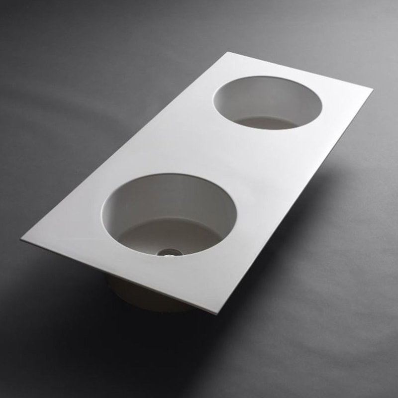 Skyland 47.4'' L Bathroom Sink, No Hole