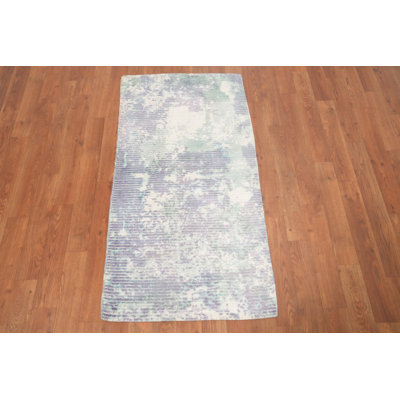 Pastel Dreamscape: Soft Abstract Artistry Abstract Rug 2x4