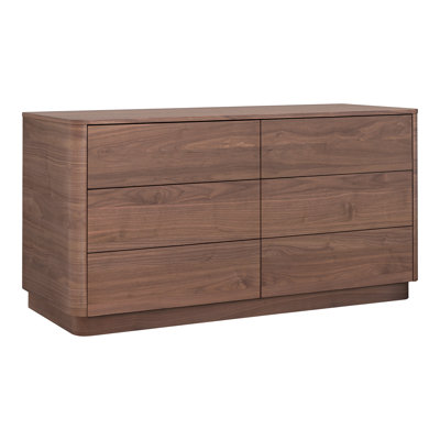 6 Drawer 60" W Double Dresser