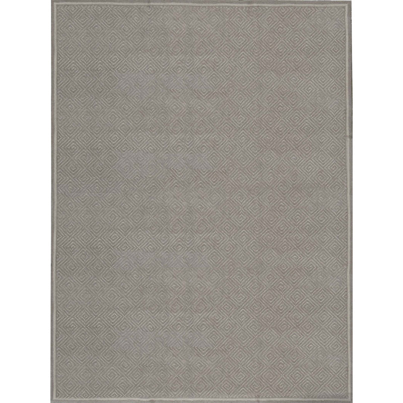 Tapis brun de haute qualité noué à la main