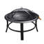 Round Steel Wood Burning Smokeless